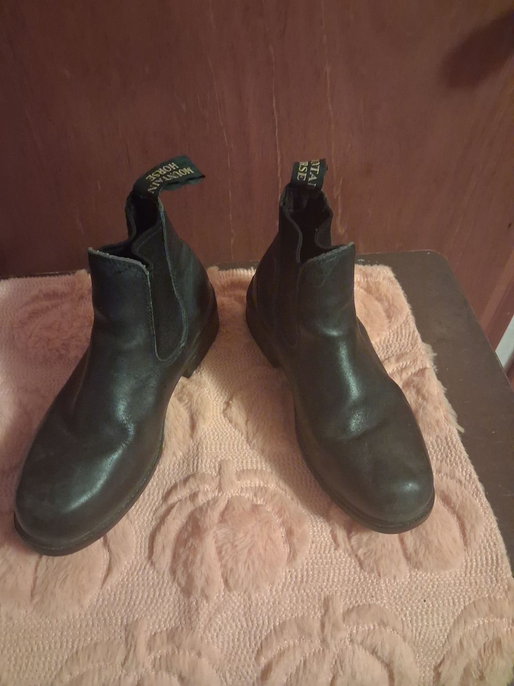 Black And Brown Paddock Boots - Classic Slip-On.